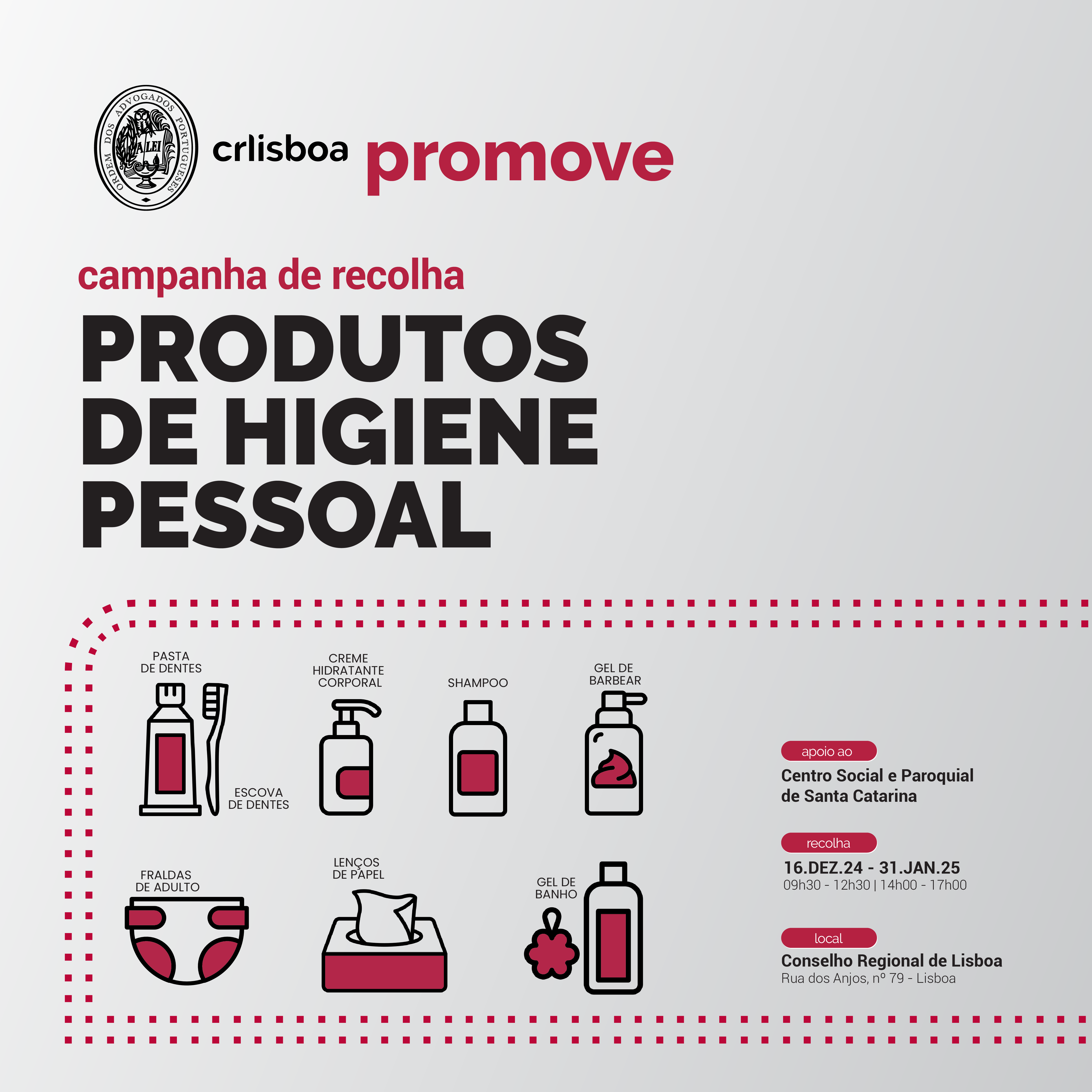 CRLisboa promove campanha solidária