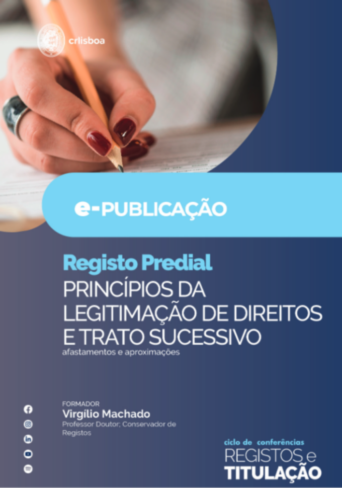 Princípios da legitimação de direitos e trato sucessivo 