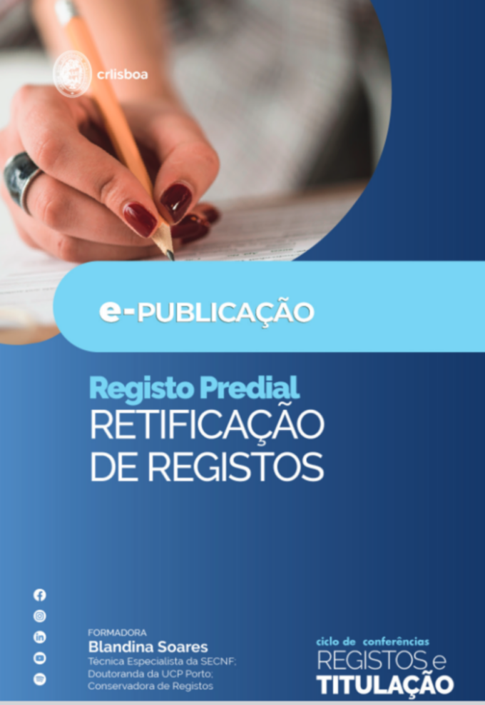 Ciclo de Conferências on line Registos e Titulação 